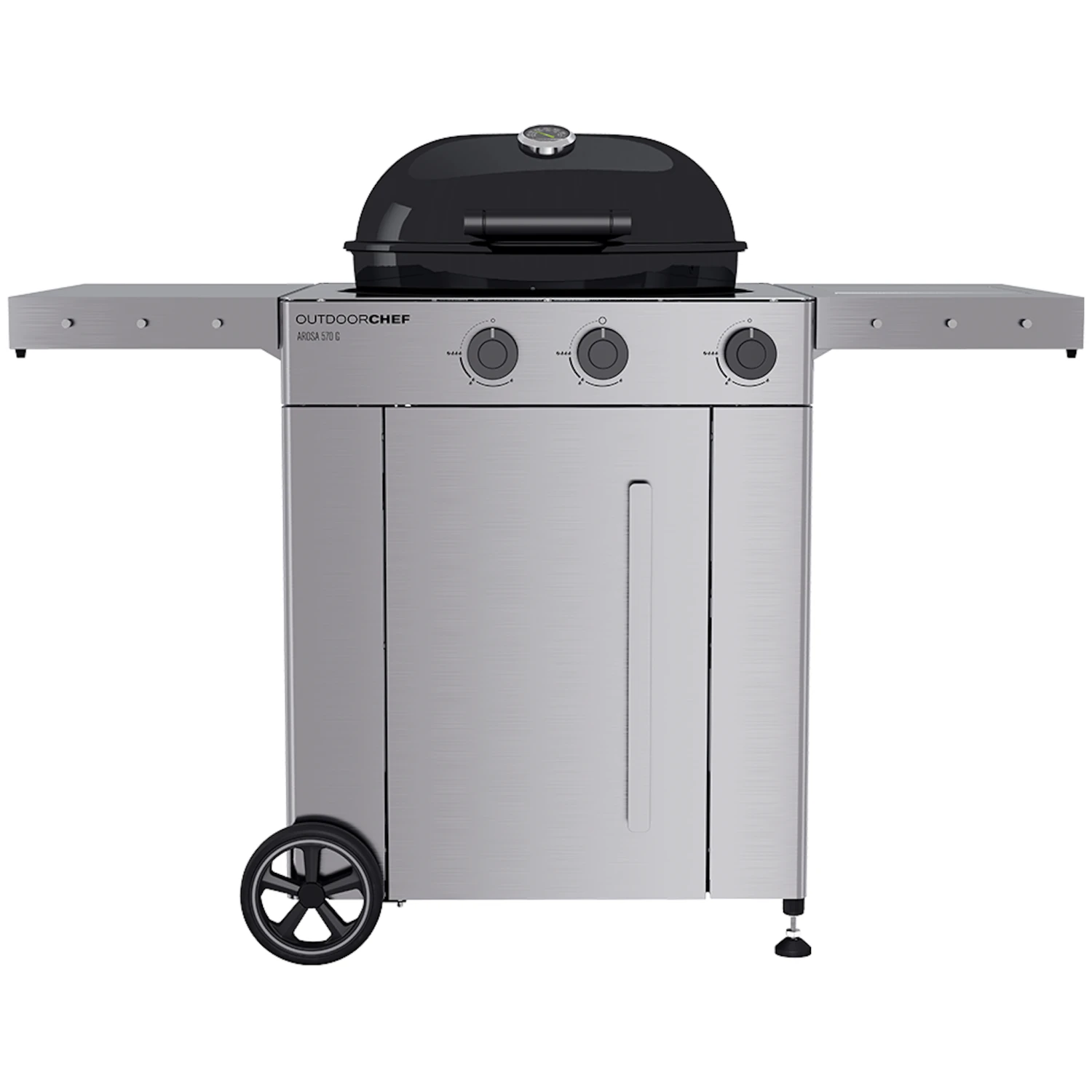 Outdoorchef Gaskugelgrill Arosa 570 G Premium Steel, Schwarz 1 Outdoorchef Gaskugelgrill Arosa 570 G Premium Steel, Schwarz