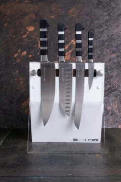 F. DICK Acryl-Messerblock 4 Knives Weiss 1905 4-teilig -Weber Verkäufe 4066668 FDICK Knife Block 8197200 05 mood 1