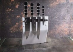 F. DICK Acryl-Messerblock 4 Knives Weiss 1905 4-teilig -Weber Verkäufe 4066668 FDICK Knife Block 8197200 05 mood 5