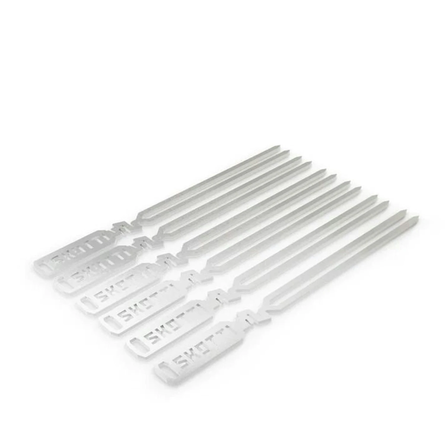 SKOTTI Pikes 6 Stück Grillspieße Edelstahl 1 SKOTTI Pikes 6 Stück Grillspieße Edelstahl