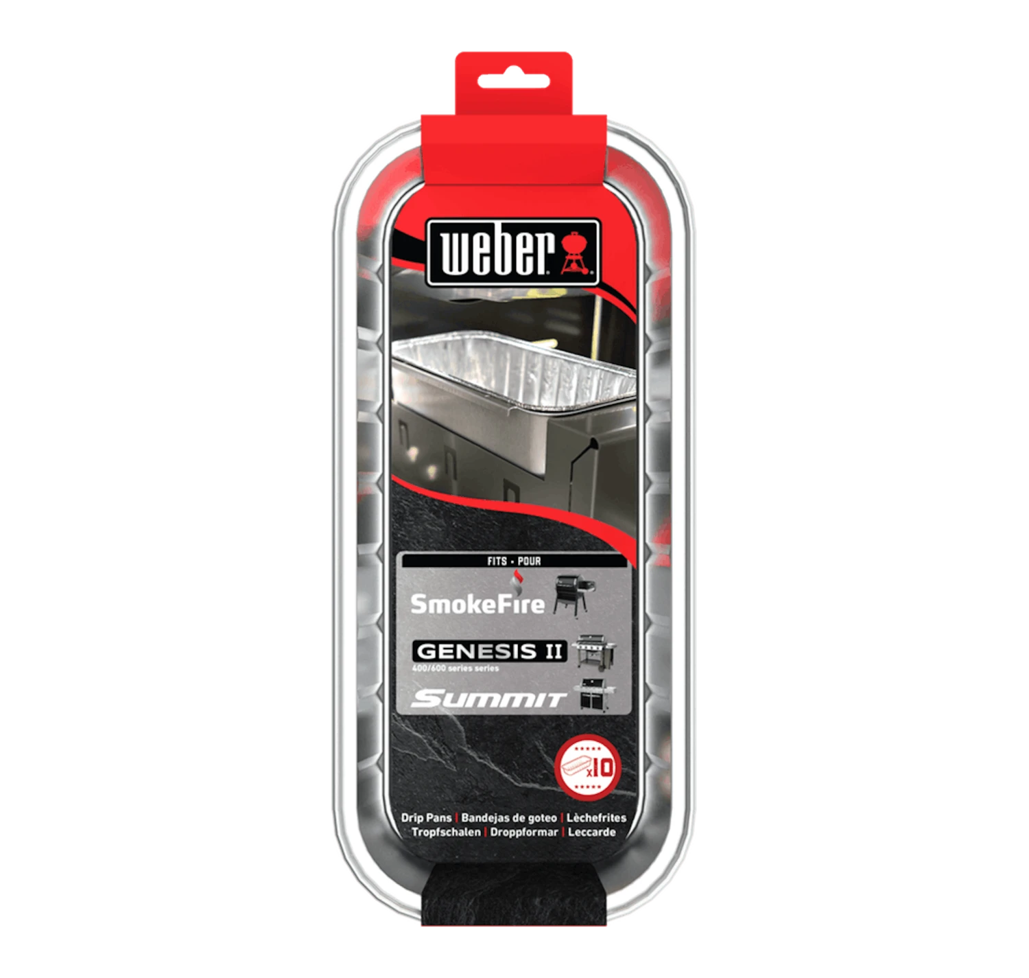 Weber Alu-Fettauffangschalen (10 Stück) (6417) 3 Weber Alu-Fettauffangschalen (10 Stück) (6417) – Bild 3