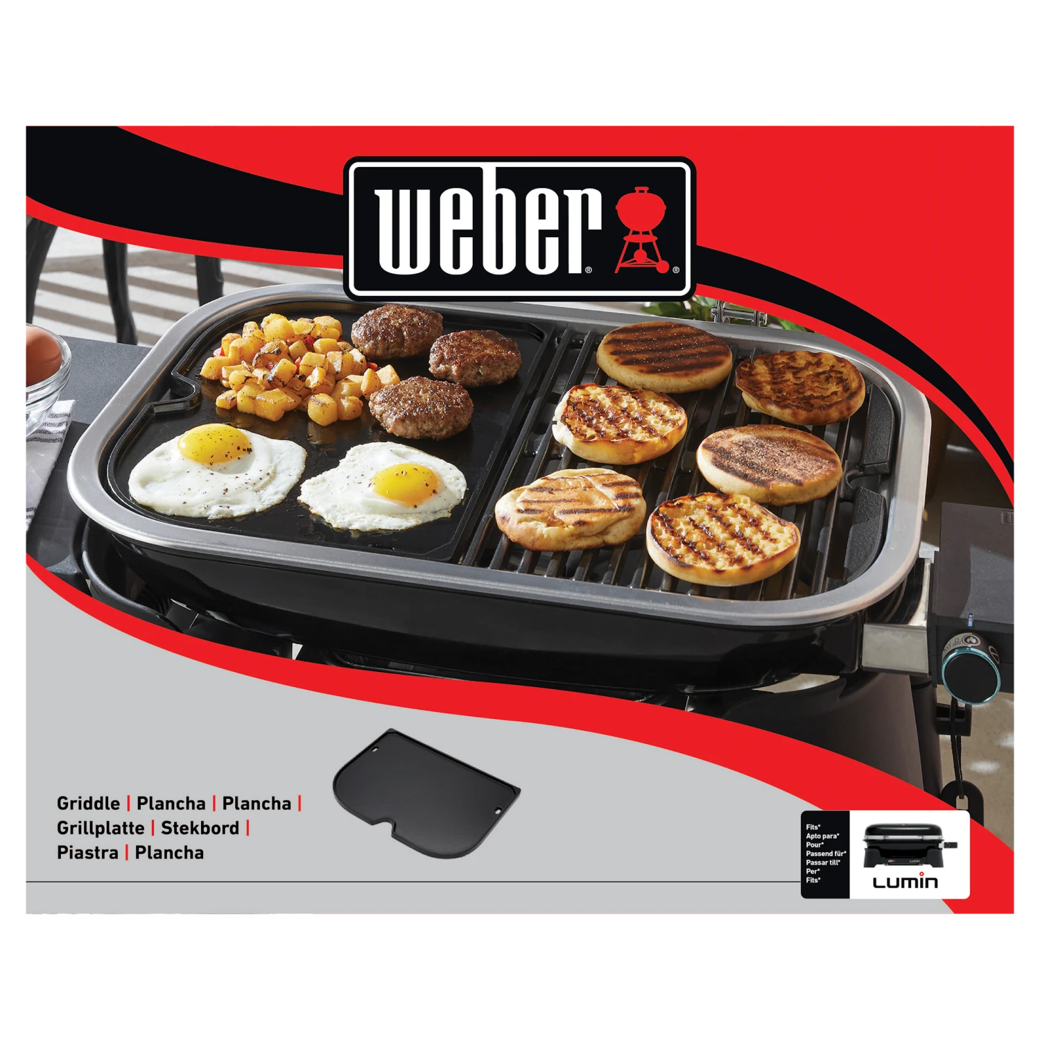 Weber Grillplatte - Für Lumin (6612) 5 Weber Grillplatte - Für Lumin (6612) – Bild 5