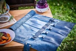 F. DICK Leder-Rolltasche 1905, 5-teilig Schwarz -Weber Verkäufe 8196800 01 lederrolltasche 1905 03