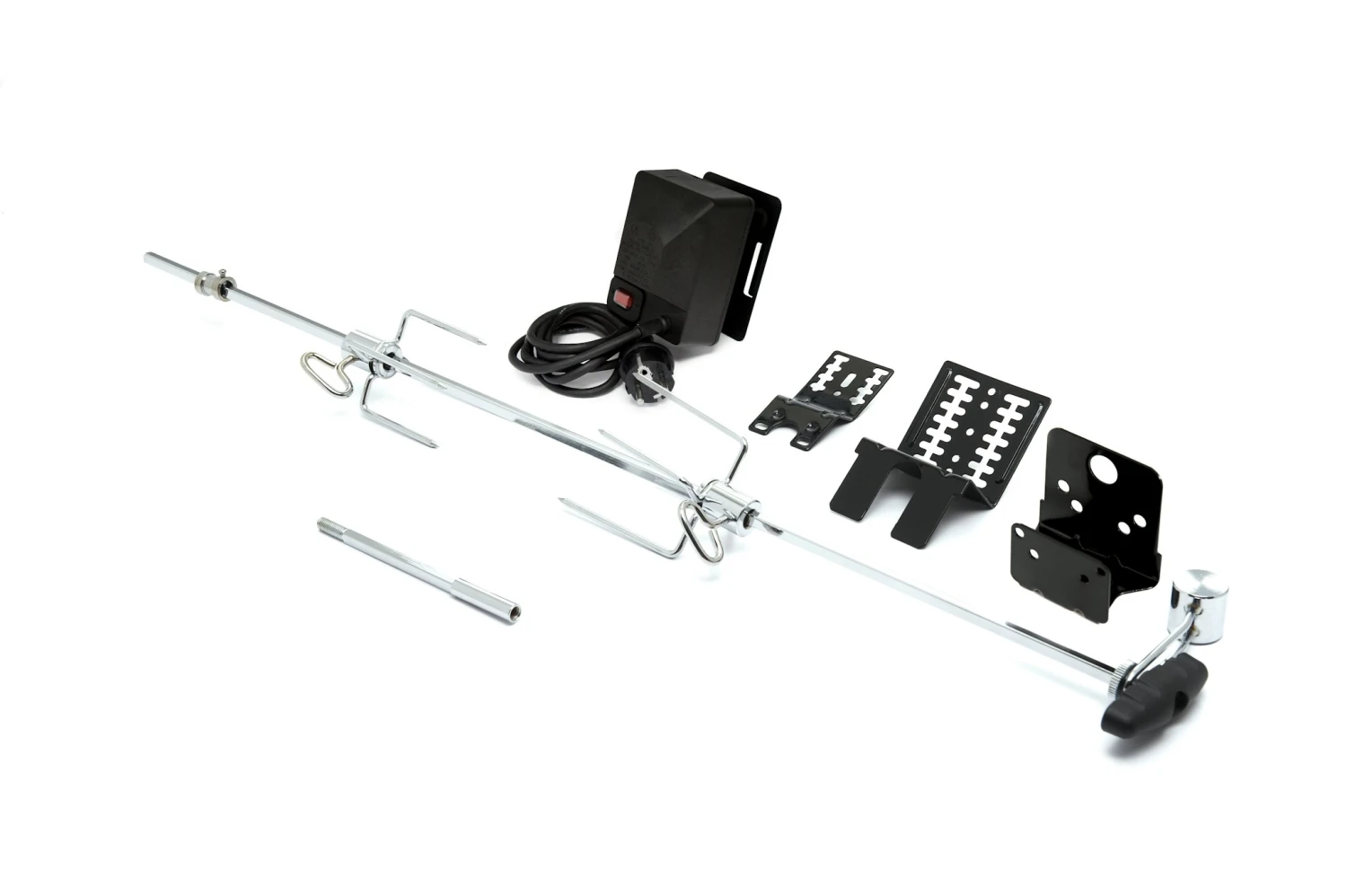 Broil King Drehspieß-Set Mit Elektromotor 1 Broil King Drehspieß-Set Mit Elektromotor