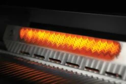 NAPOLEON 700-Series 32", Edelstahl, Einbau, Inkl. Drehspieß -Weber Verkäufe Built In Details BackBurner BurnerOn 1