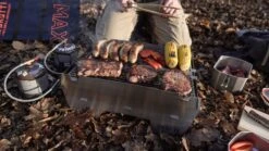 SKOTTI MAX Steckbarer Edelstahl Gasgrill Tasche -Weber Verkäufe HL1wCTEB3gY