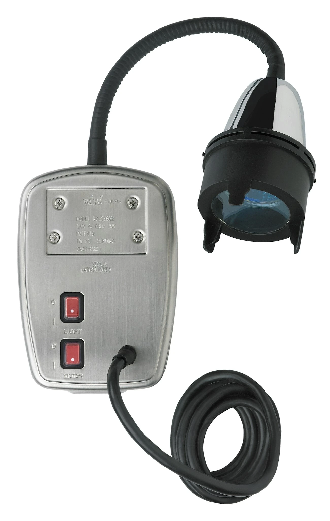 NAPOLEON Commercial Quality Drehspieß-Motor, Edelstahl, Mit Licht (65042) 1 NAPOLEON Commercial Quality Drehspieß-Motor, Edelstahl, Mit Licht (65042)