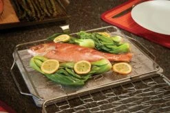 NAPOLEON Starter-Set Für Fisch- & Meeresfrüchte-Liebhaber (90003) -Weber Verkäufe NAPOLEON Fisch und Gemuesehalter klappbar