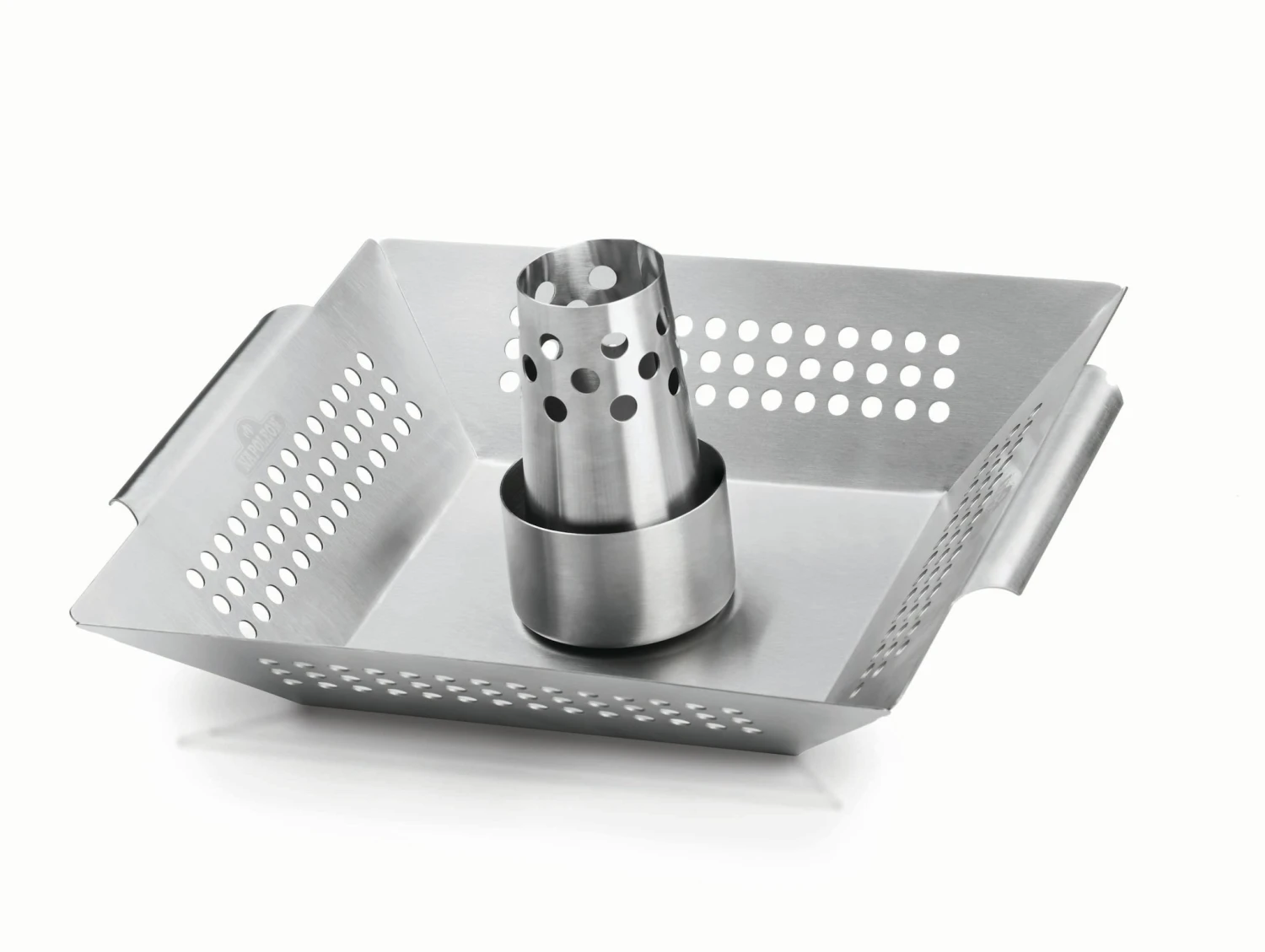 NAPOLEON Geflügelhalter & Wok Edelstahl (56024) 2 NAPOLEON Geflügelhalter & Wok Edelstahl (56024) – Bild 2