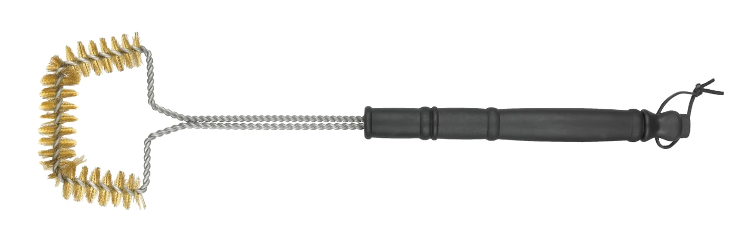 NAPOLEON Dreiseitige Grillbürste Mit Messingborsten (62011) 1 NAPOLEON Dreiseitige Grillbürste Mit Messingborsten (62011)