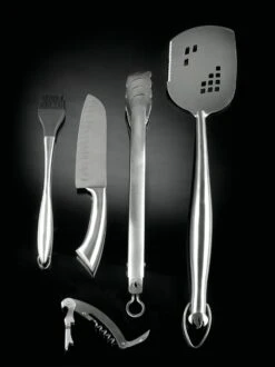 NAPOLEON 5-teiliges Grillbesteck Set Edelstahl (70031) -Weber Verkäufe NAPOLEON PRO 5 teiliges Edelstahl Grillbesteck 2