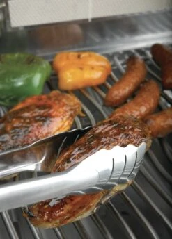 NAPOLEON 5-teiliges Grillbesteck Set Edelstahl (70031) -Weber Verkäufe NAPOLEON PRO Edelstahl Zange Easy Locking 15