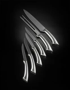 NAPOLEON 6-teiliges Messer Set Edelstahl (55206) 5 NAPOLEON 6-teiliges Messer Set Edelstahl (55206) -Weber Verkäufe NAPOLEON PRO Messer Set 4 2 2