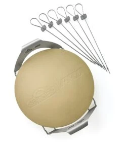 NAPOLEON PRO Pizzastein Mit Halterung Und Spiessen (70002)