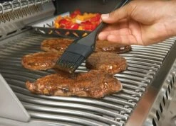 NAPOLEON 3-teiliges Grillbesteck Set Edelstahl (70019) -Weber Verkäufe NAPOLEON Pinsel mit Silikonborsten 14