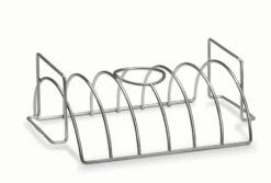 NAPOLEON Spare-Ribs- /Bratenhalter & Bierdosenhähnchen- Korb Edelstahl (56019) -Weber Verkäufe NAPOLEON Spare Ribs Bratenhalter Bierdosenhaehnchen Korb Edelstahl 3