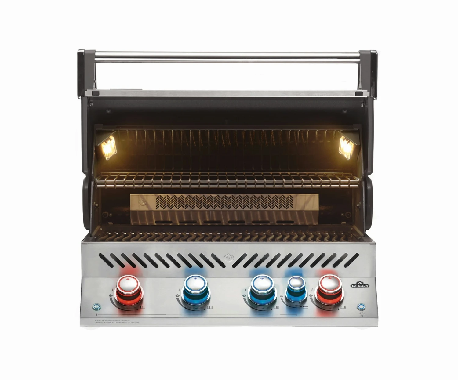 NAPOLEON Prestige PRO 500, Edelstahl, Einbau 2 NAPOLEON Prestige PRO 500, Edelstahl, Einbau – Bild 2