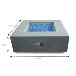 Gas Feuerstelle Carpertee Sandstein-Optik Grau 7 Gas Feuerstelle Carpertee Sandstein-Optik Grau -Weber Verkäufe OFG411SG Carpertee Measurement