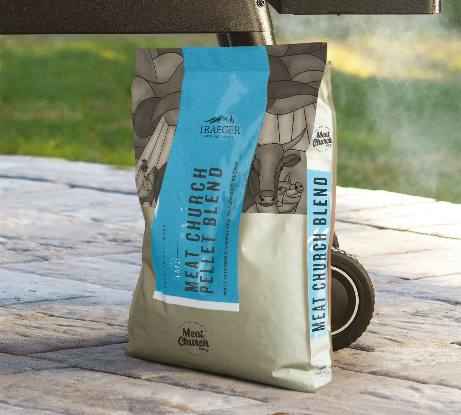 Traeger Hartholz Pellets Meat Church Blend 8kg Beutel 3 Traeger Hartholz Pellets Meat Church Blend 8kg Beutel – Bild 3