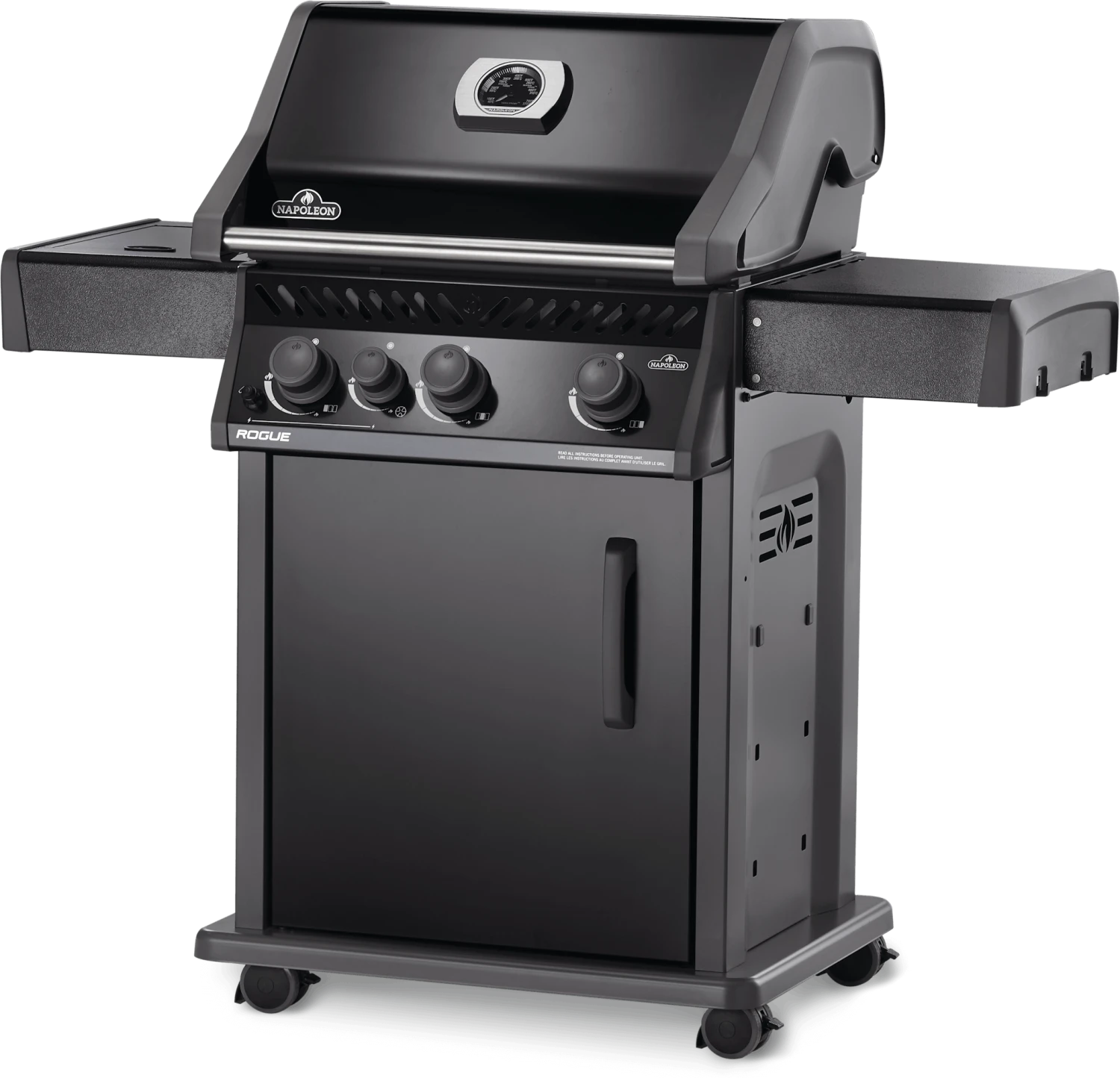 NAPOLEON Rogue 425, Schwarz, Mit Seitenkocher 1 NAPOLEON Rogue 425, Schwarz, Mit Seitenkocher