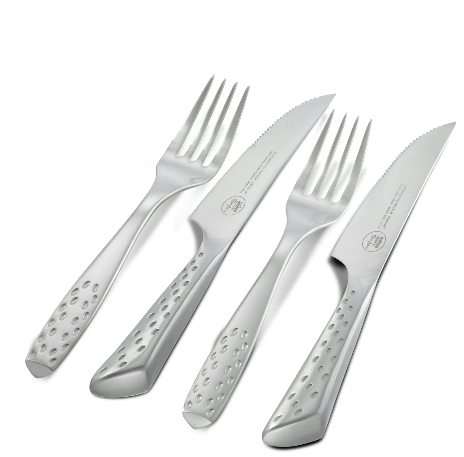 Weber® Deluxe Steak-Set 4-teilig (17077) 1 Weber® Deluxe Steak-Set 4-teilig (17077)