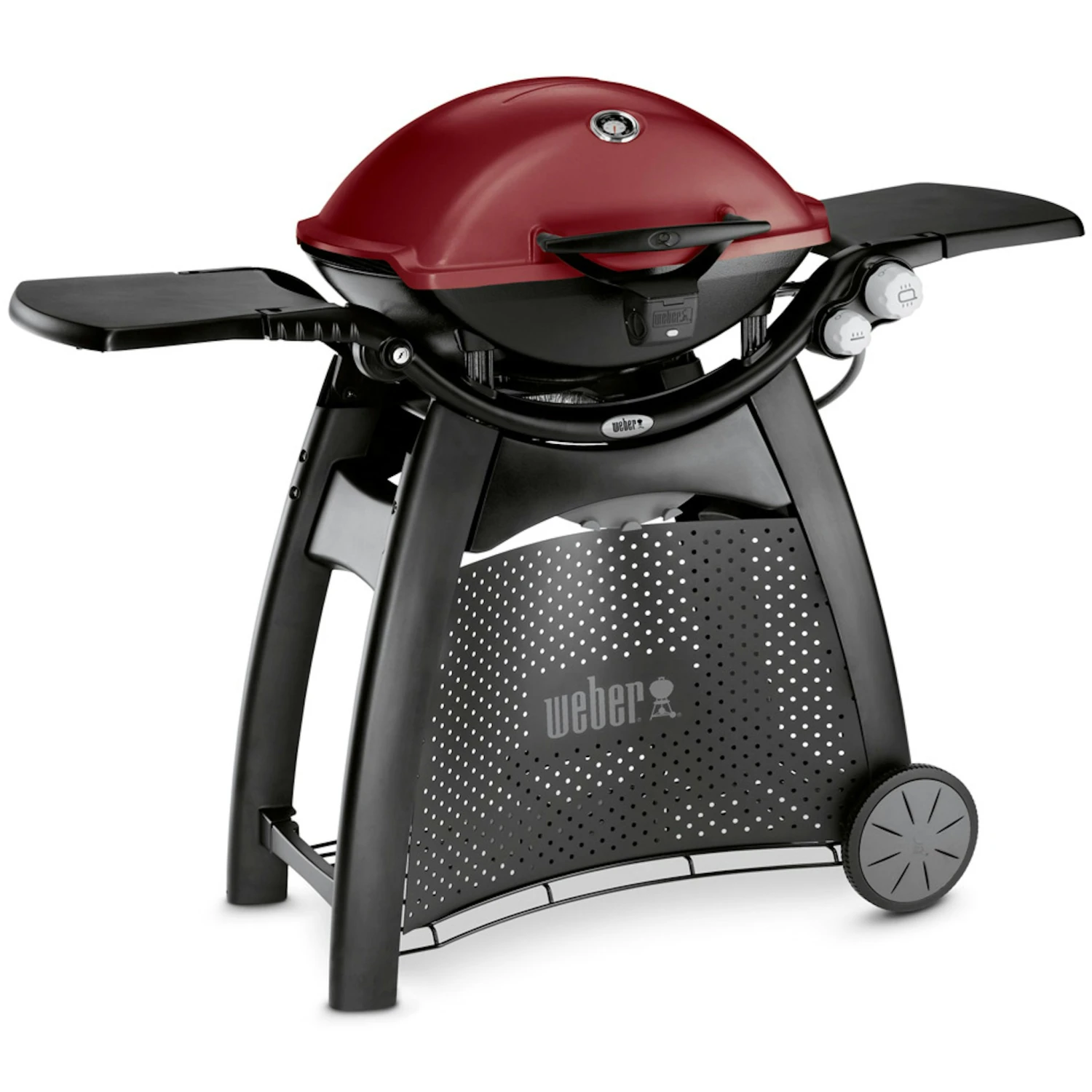 Weber Q 3200 Station Gasgrill Maroon 2 Weber Q 3200 Station Gasgrill Maroon – Bild 2