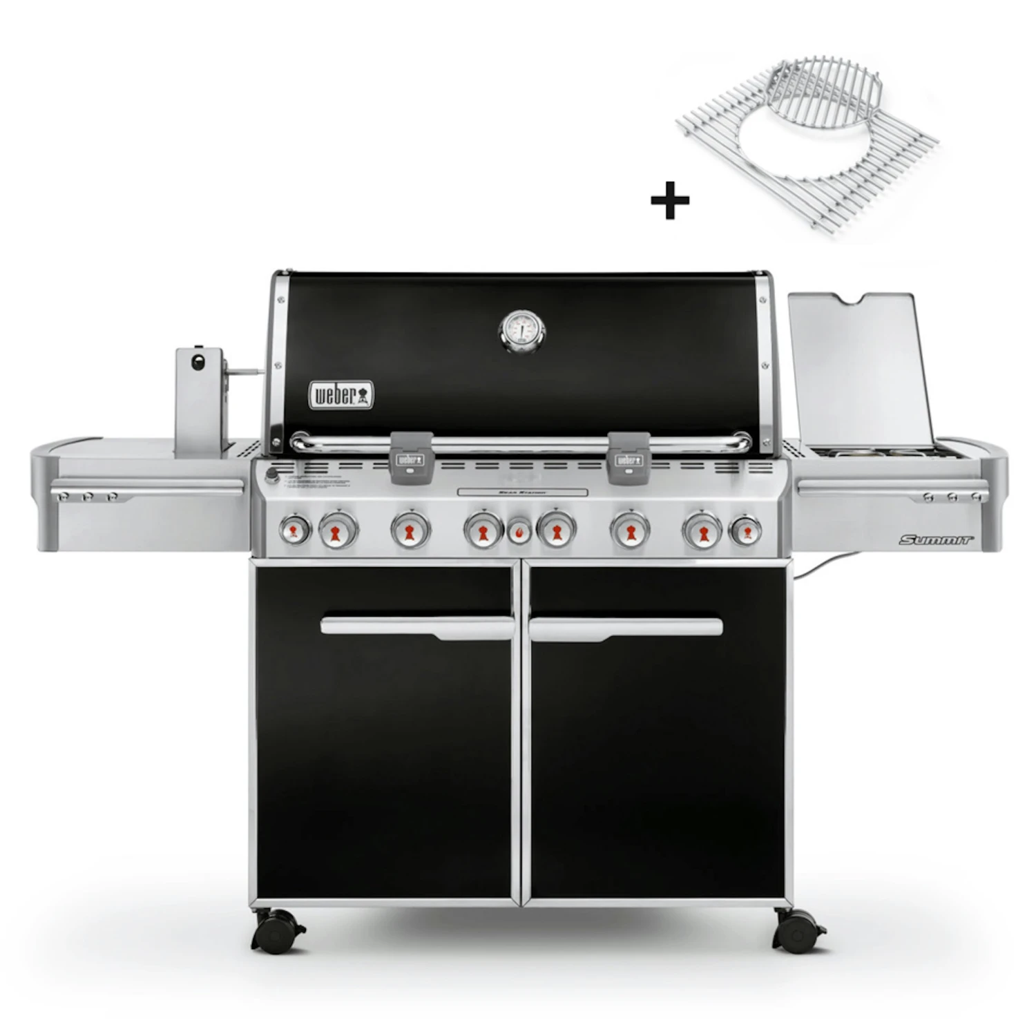 Weber Summit E-670 (GBS) Gasgrill Schwarz 1 Weber Summit E-670 (GBS) Gasgrill Schwarz
