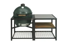 Big Green Egg Untergestell "EGG Frame" Für XLarge (inkl Gittereinsatz Und Hakenleiste) -Weber Verkäufe Webversion ModularNest XL table02 nocaster 120236