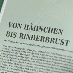 Big Green Egg Kochbuch "Kochen Mit Dem Big Green Egg" -Weber Verkäufe bge 2200039530068 ISBN 9783831045365 R6 0505