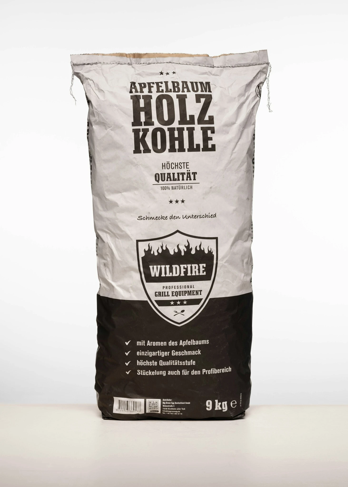WILDFIRE Aroma Holzkohle Vom Apfelbaum 9 Kg/ Karton 3 WILDFIRE Aroma Holzkohle Vom Apfelbaum 9 Kg/ Karton – Bild 3