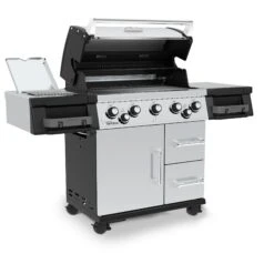 Broil King Imperial S 590 IR Inkl. Abdeckhaube, Gussplatte & Wokeinsatz -Weber Verkäufe broil king 998982 BK Imperial S 590 IR Side 02