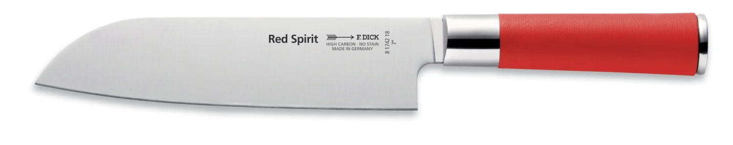 F. DICK Santoku Red Spirit 18 Cm 1 F. DICK Santoku Red Spirit 18 Cm