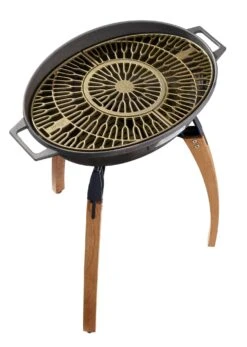 IGNIUM Taran Holzkohle Grill Pure -Weber Verkäufe ignium grill freisteller total gross seitlich oben gitter 01 1