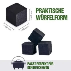 McBrikett KOKOKO CUBES 10kg 34 McBrikett KOKOKO CUBES 10kg -Weber Verkäufe mcbrikett 4260348080140 size cubes 600x600