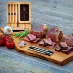 MEATER Block Bluetooth Fleischthermometer, Kabellos -Weber Verkäufe meaterblockfleisch