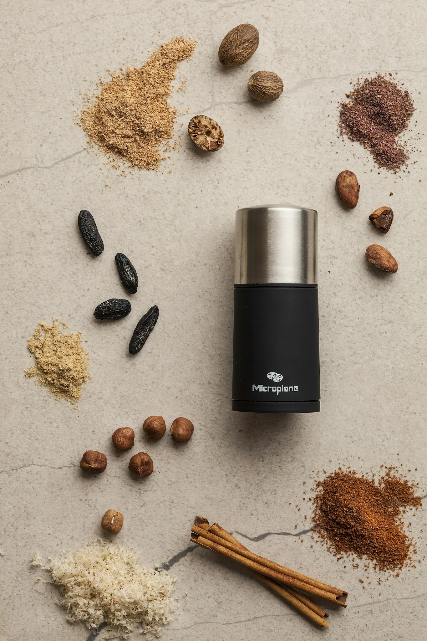 Microplane Muskatmühle 2 In 1 Edelstahl 5 Microplane Muskatmühle 2 In 1 Edelstahl – Bild 5