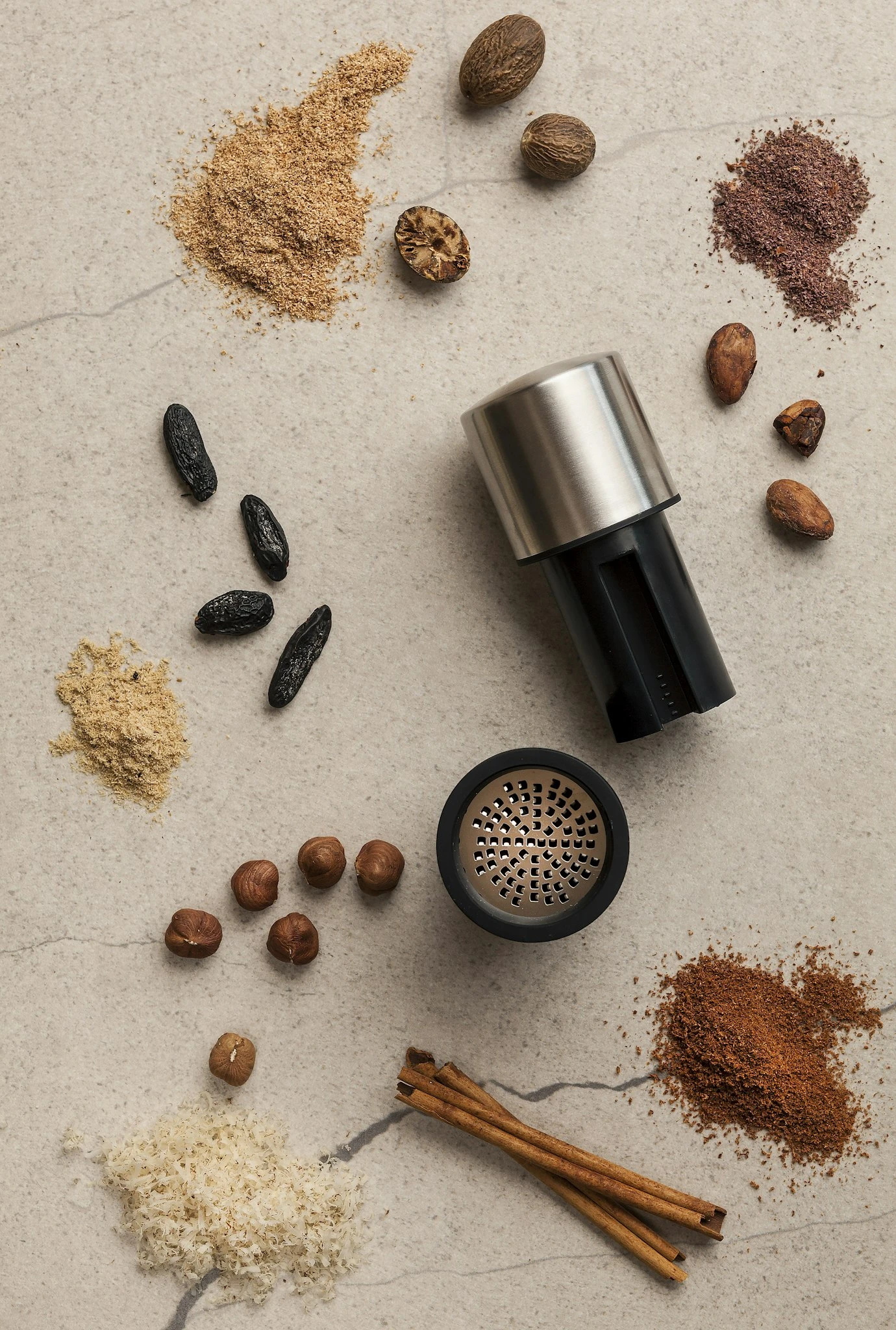 Microplane Muskatmühle 2 In 1 Edelstahl 6 Microplane Muskatmühle 2 In 1 Edelstahl – Bild 6