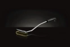 NAPOLEON Grillbüste Mit Messingborsten Und Schaber (62056) -Weber Verkäufe napo 62056 ss cleaningbrushwscraper onblack