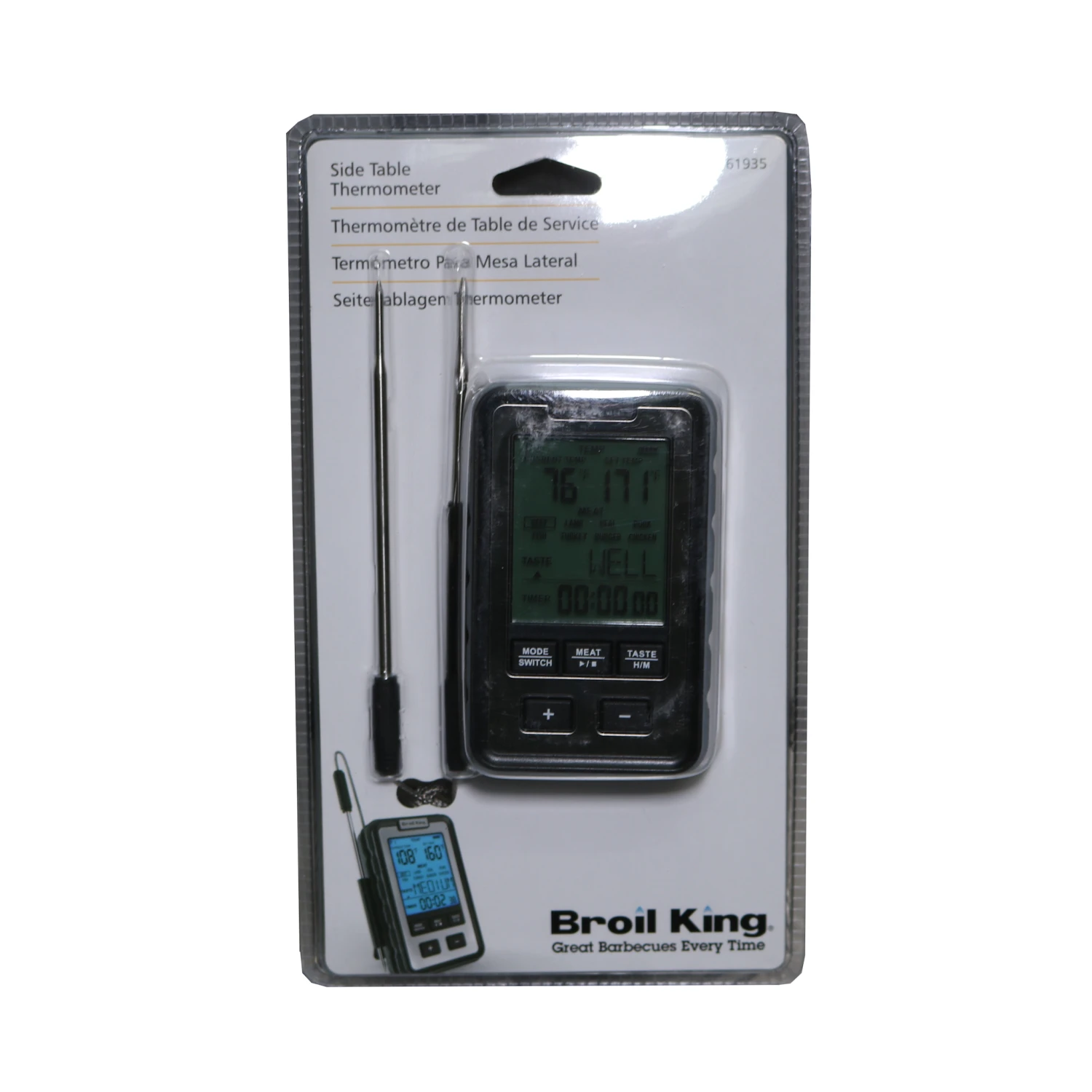 Broil King Seitenablagen Thermometer 1 Broil King Seitenablagen Thermometer