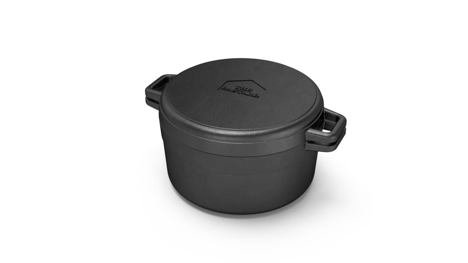 The Bastard Dutch Oven & Griddle Medium Ø 24 Cm 1 The Bastard Dutch Oven & Griddle Medium Ø 24 Cm