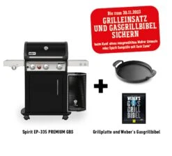 Weber Spirit E-330 Premium GBS, Black -Weber Verkäufe webe Spirit EP 335 Premium GBS SP2D97 1